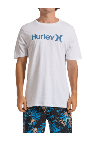 Camiseta Hurley Silk O&O Solid-BRANCO