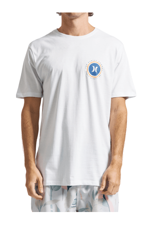 Camiseta Hurley Silk Multi Cicle-BRANCO
